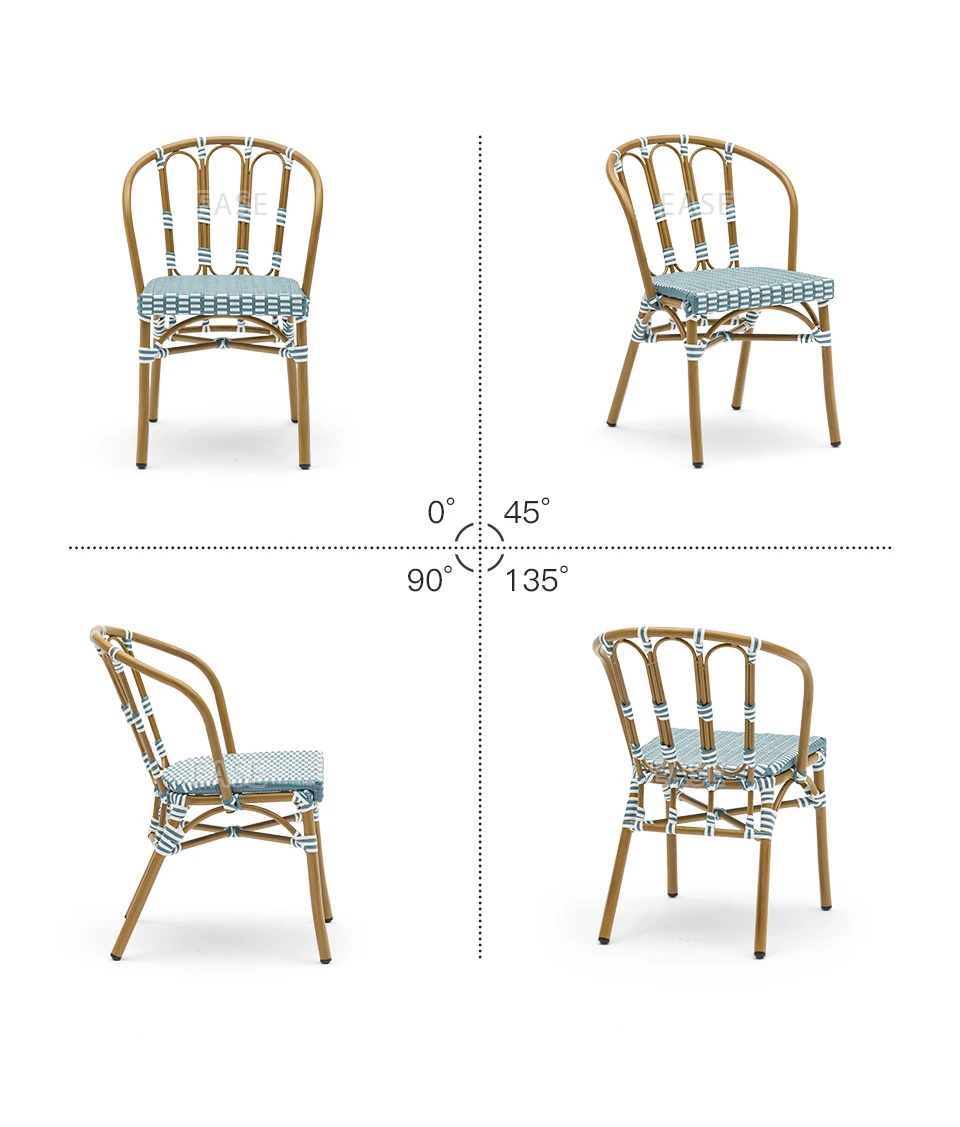 French Outdoor Patio Bistro Chairs factory in china French Outdoor Patio Bistro Chairs factory in china