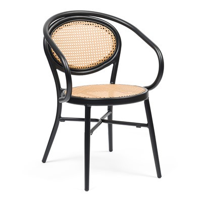 বেতের শৈলী আউটডোর ডাইনিং চেয়ার